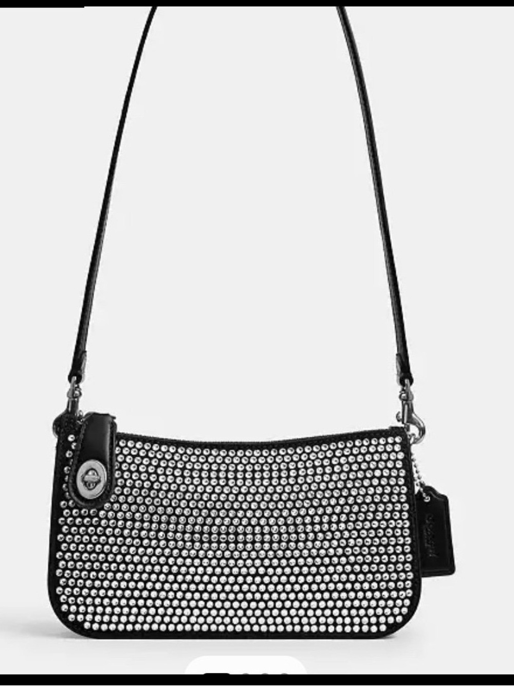 Coach Penn Shoulder Bag With Crystal